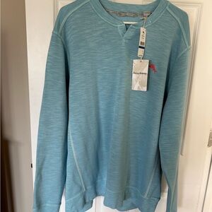 Tommy Bahama Light Blue Crewneck Sweater